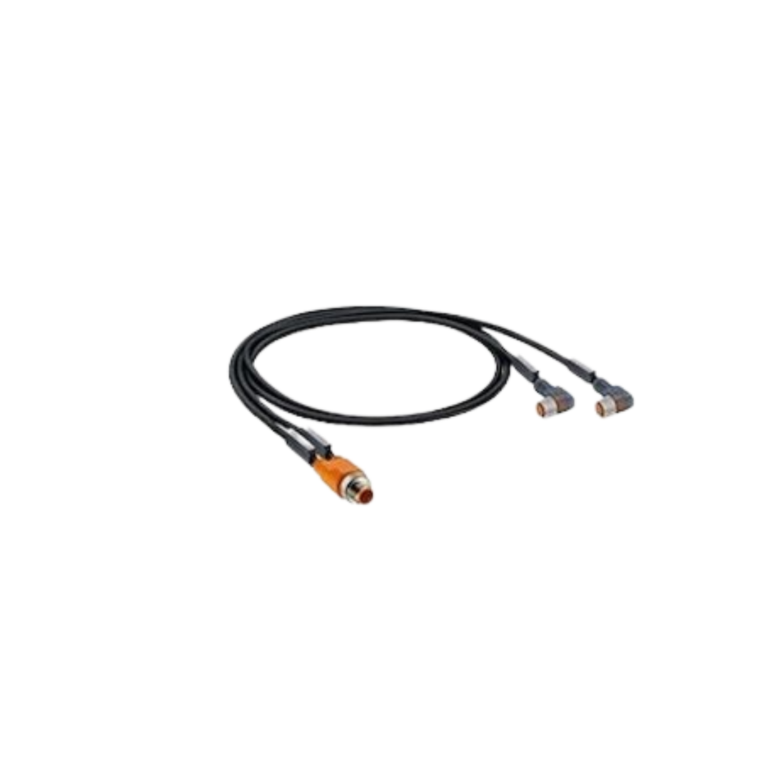 M12 Y spliter male - to Two M8 female right angle connectors
